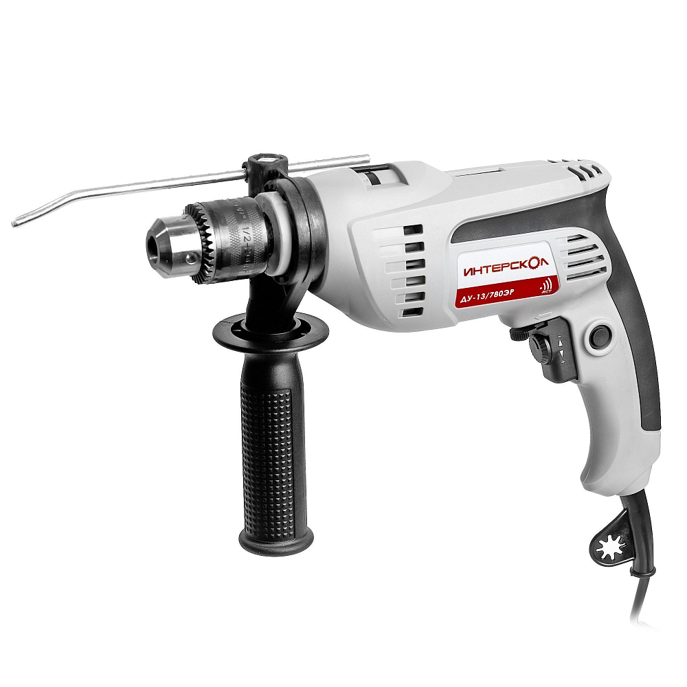 Дрель ударная Интерскол ДУ-13/780ЭР (421.1.0.00)